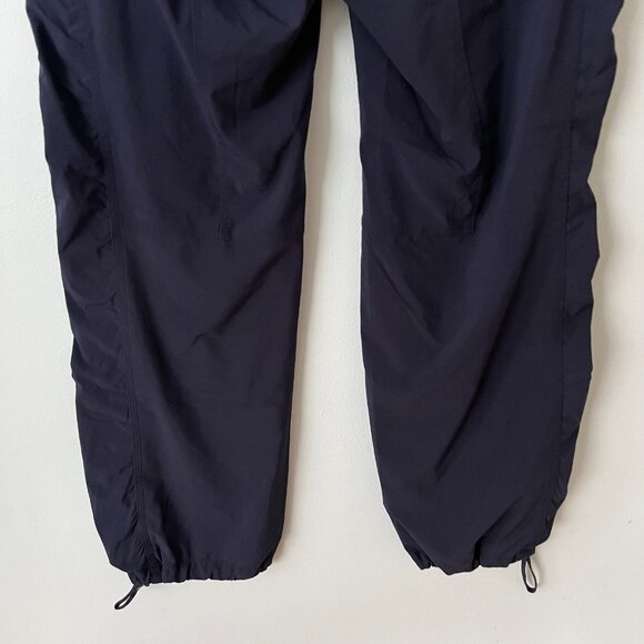 Athleta Lined La Viva Pants Navy Blue Women's Size 12 - Picture 5 of 10